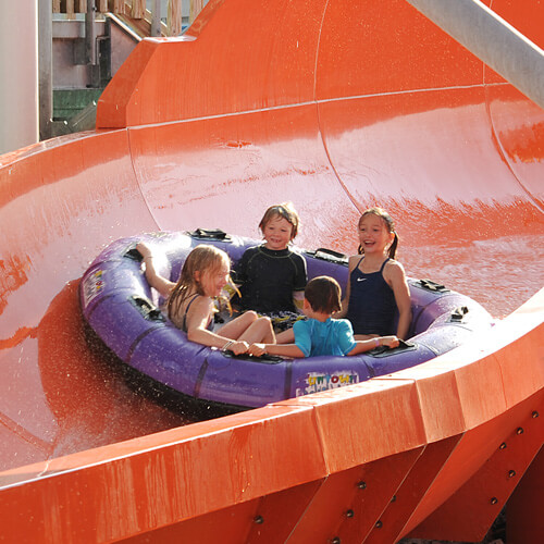 Mammoth Thrill Slide at Splashtown USA, Saco, Maine