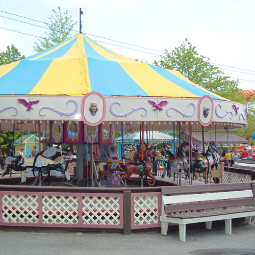 Merry-Go-Round at Funtown USA, Saco, Maine