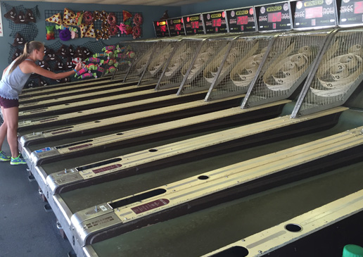 Arcade at Funtown Splashtown USA