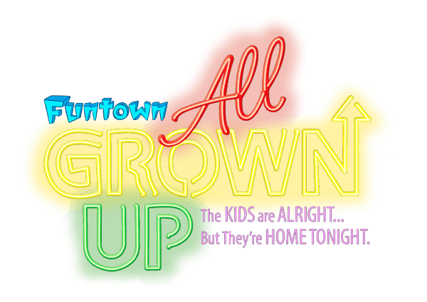 Funtown's All Grown Up Event logo