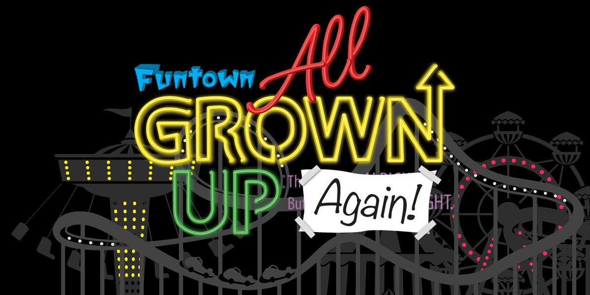 All Grown Up Again event logo